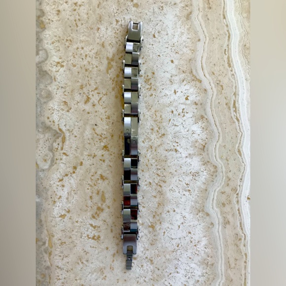 Other - HEAVY DUTY MEN’S  TWO TONE MEN’S STEEL BRACELET